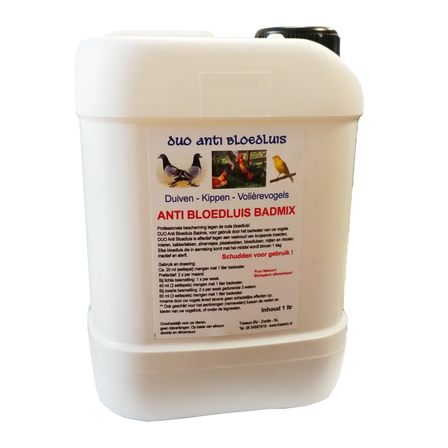 Anti Bloedluis Badmix voor vogels 2,5 liter