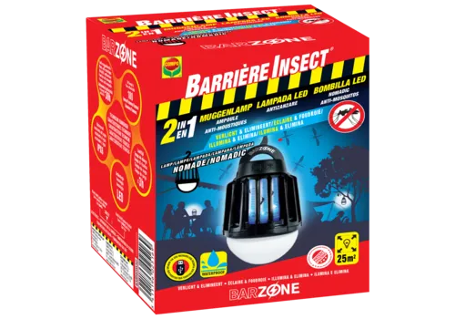 COMPO 2 in 1 insectenlamp en LED campinglamp