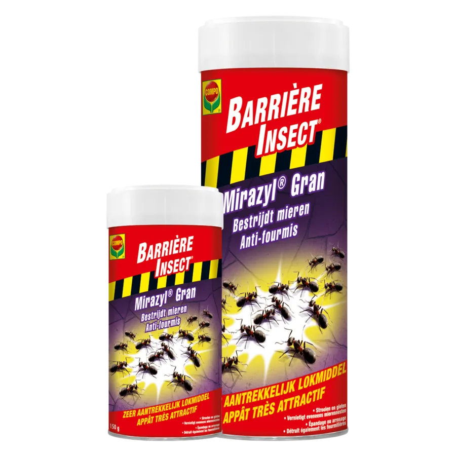 Mirazyl Gran mierenpoeder tegen mierennesten | 400 gram