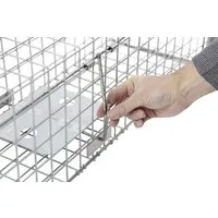 Vangkooi Predator Super 2-deurs 105 x 26 x 30 cm voor grote dieren