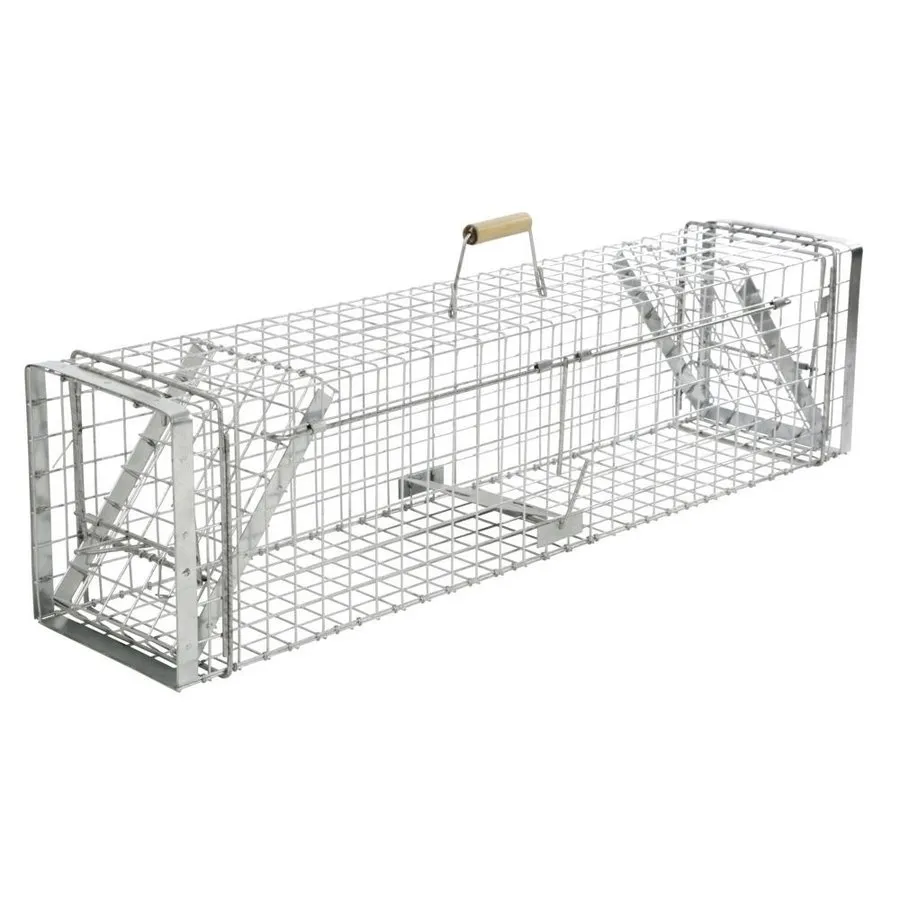 Vangkooi Predator Super 2-deurs 105 x 26 x 30 cm voor grote dieren