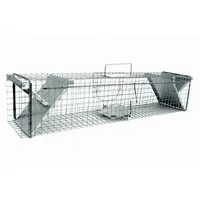 Vangkooi L 102 x 17 x 20 cm met 2 ingangen voor levend vangen