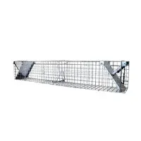 Vangkooi L 102 x 17 x 20 cm met 2 ingangen voor levend vangen