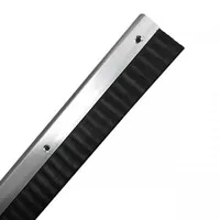 Knaagdierwerende deurstrip met aluminium houder 1 meter x 20 mm