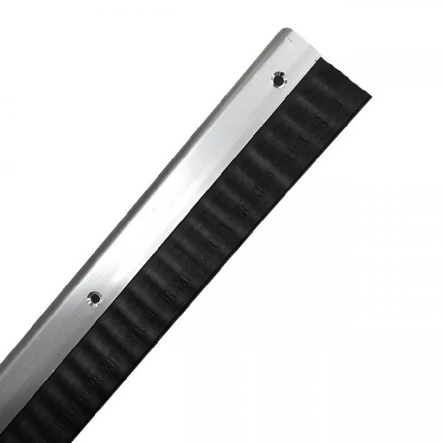 Knaagdierwerende deurstrip met aluminium houder 1 meter x 20 mm