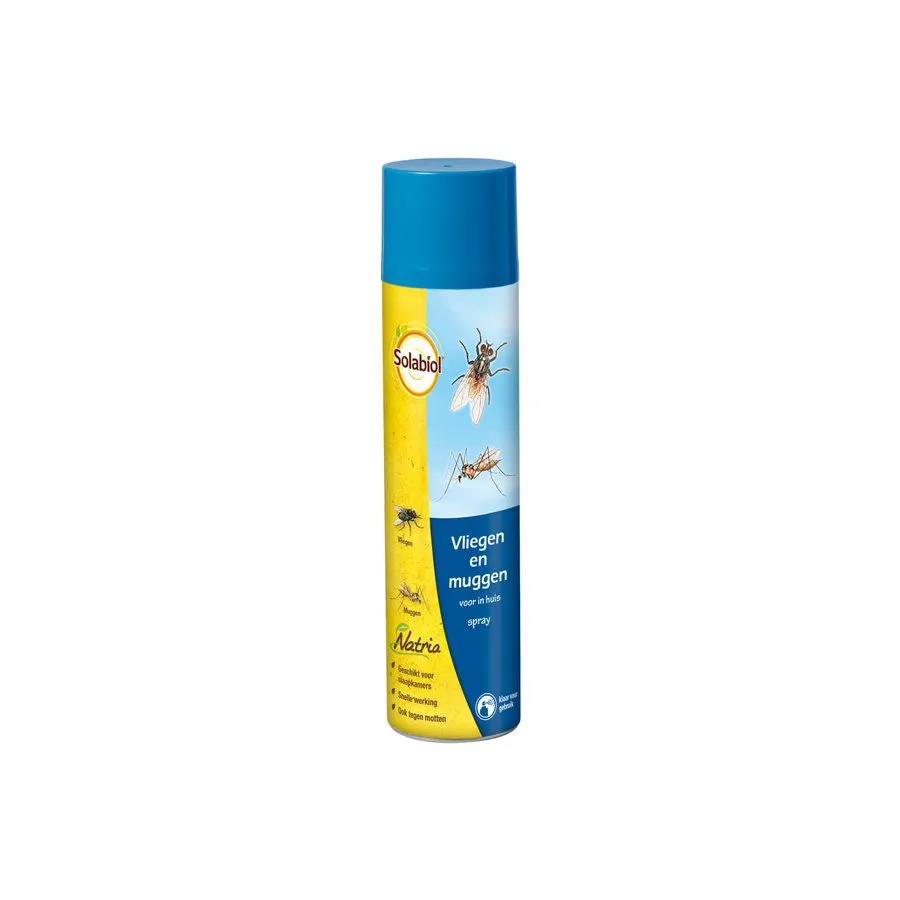 Vliegen en Muggen Spray 400 ml | Tegen vliegen, muggen en motten