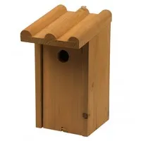 Mezenkast met schuin dak 13 x 12 x 26 cm | invliegopening 26 mm