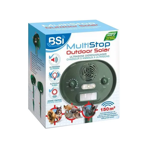 BSI MultiStop Outdoor Solar dierenverjager