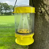 Flynip XL vliegenval voor buiten | tot 100.000 vliegen | 23,6 x 23 x 36,5 cm