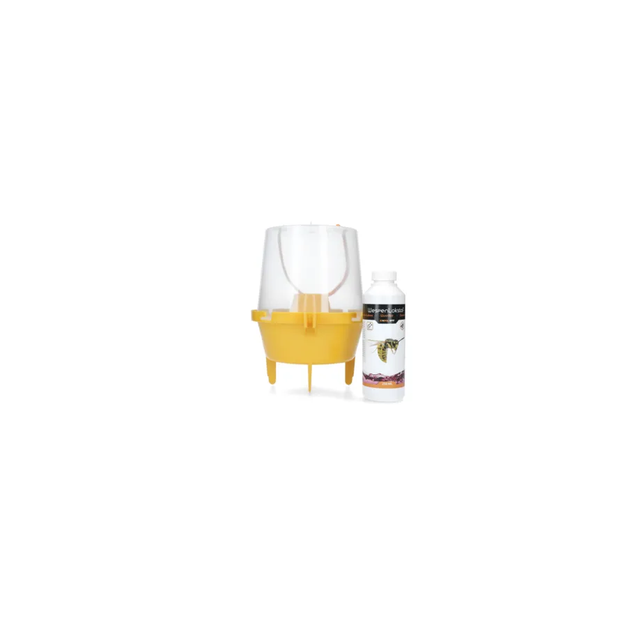 Herbruikbare wespenval met 250 ml lokstof | Ø 16,5 x 22,5 cm