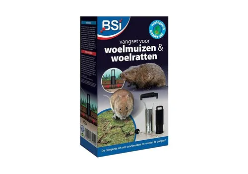 BSI Vangset voor woelmuizen en woelratten