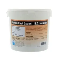 Ferrosulfaat 95% voor gazon 5 kg | voor ijzervoeding en mosarm gazon