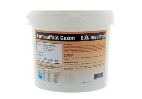 Van Wesemael Ferrosulfaat 95% voor gazon
