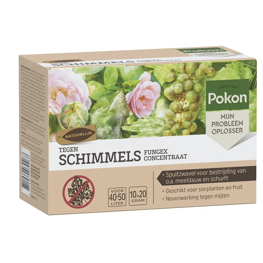 Fungex spuitzwavel tegen meeldauw en schurft | 3 x 60 gram