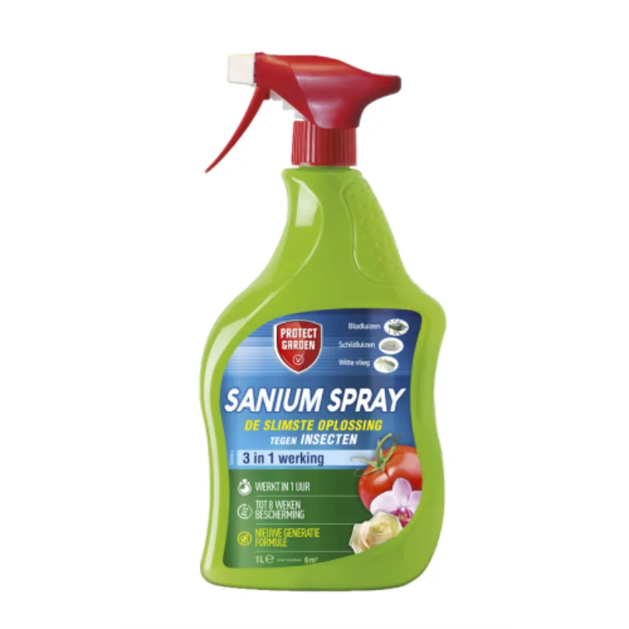 Sanium Spray 1 liter tegen bladluis, schildluis en witte vlieg