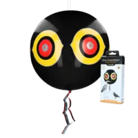 Vogel verjagende ballon zwart Ø 40 cm | reflecterende schrikogen
