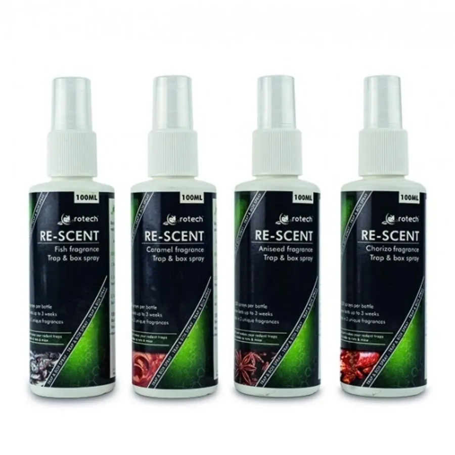 Lokstof spray karamel 100 ml voor rattenvallen, martervallen en vossenvallen