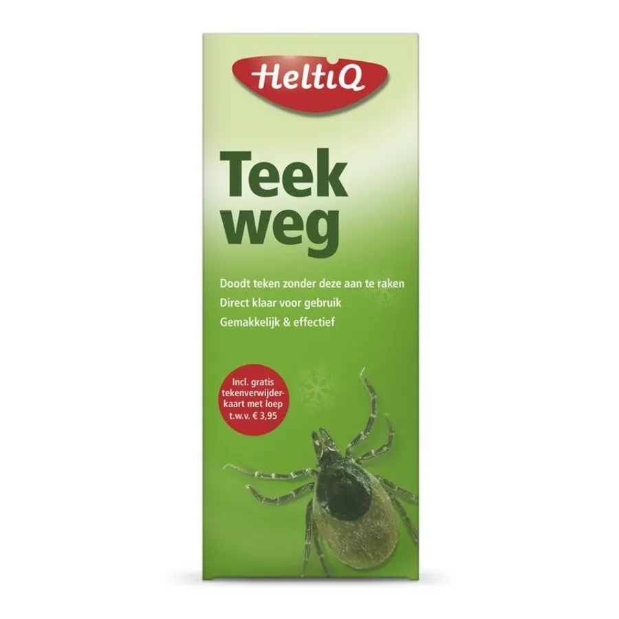 Teekweg bevriezingsspray voor teken 38 ml met tekenverwijderkaart