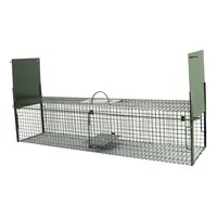 Marter vangkooi met 2 deuren | doorloopval 103 x 20 x 20 cm