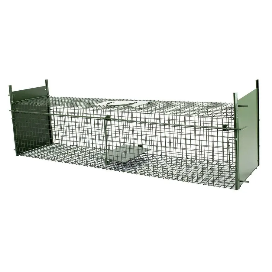 Marter vangkooi met 2 deuren | doorloopval 103 x 20 x 20 cm