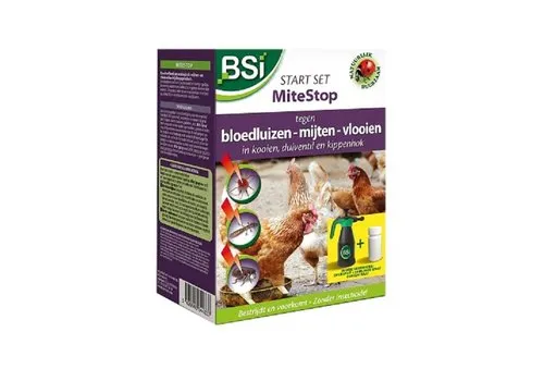 BSI MiteStop startset tegen bloedluis
