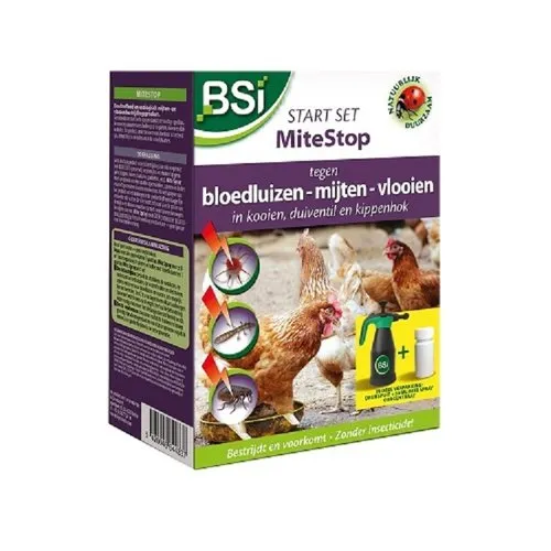 BSI MiteStop startset tegen bloedluis