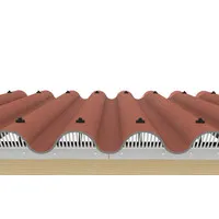 RVS vogelschroot XL75 75 mm x 1 meter | 10 stuks