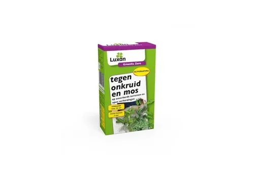 Luxan Greenfix Zero tegen onkruid en mos