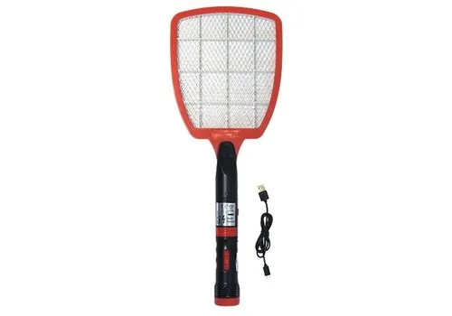 BSI Elektrische insectenmepper met zaklamp
