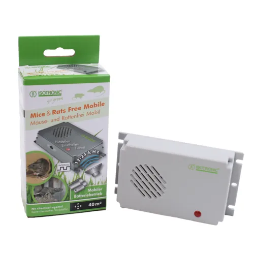 Isotronic Ultrasone muizen- en rattenverjager mobiel