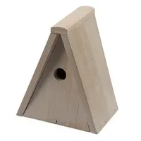 Mezenkast puntmodel 20 x 15 x 25 cm | houten nestkast voor mezen