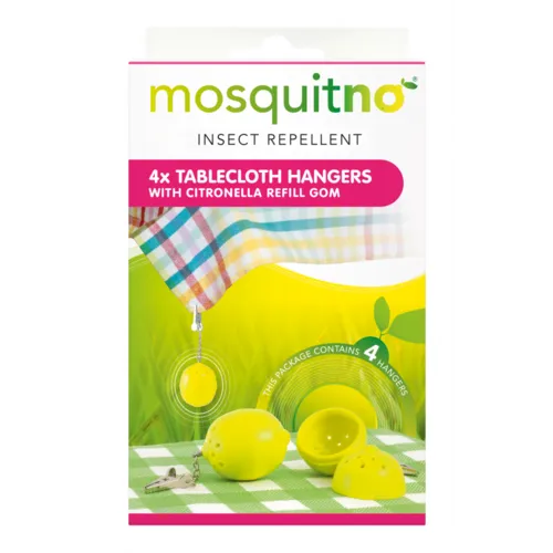 MosquitNo Tafelkleedhangers tegen muggen