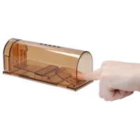 Muizenval levend vangend 18 x 7 x 6 cm | herbruikbaar