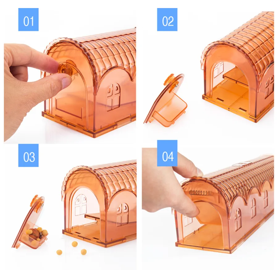 Levende rattenval 26 x 9 x 8 cm | diervriendelijk en herbruikbaar