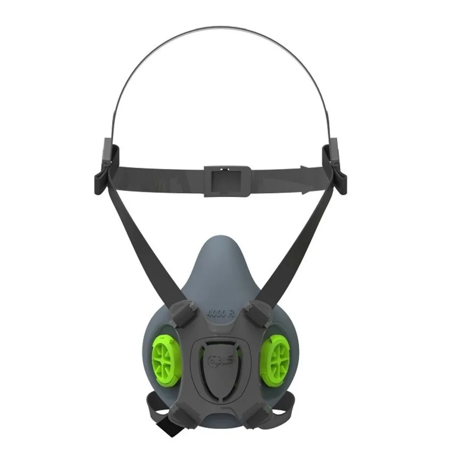 Halfgelaatsmasker 4000 rubber S/M of M/L | exclusief filters