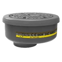 ABE2 gasfilter 242 klasse 2 voor gassen en dampen | 2 stuks