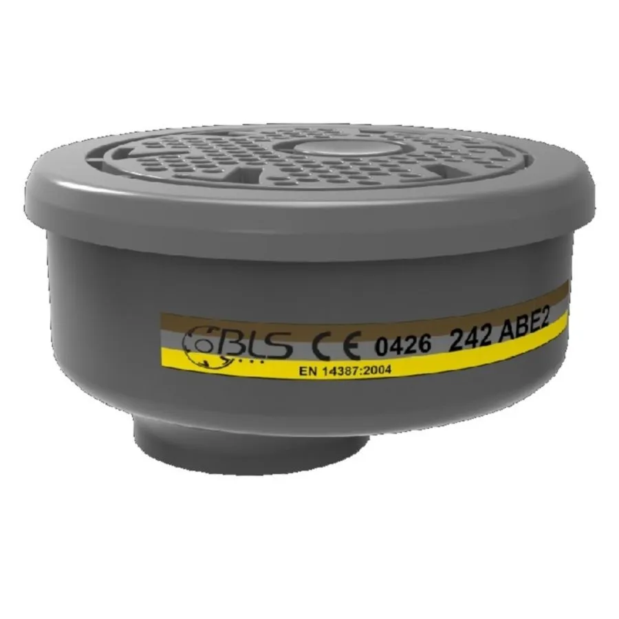 ABE2 gasfilter 242 klasse 2 voor gassen en dampen | 2 stuks