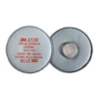 P3 R deeltjesfilters 2138 voor fijnstof, nevel en ozon | 10 paar
