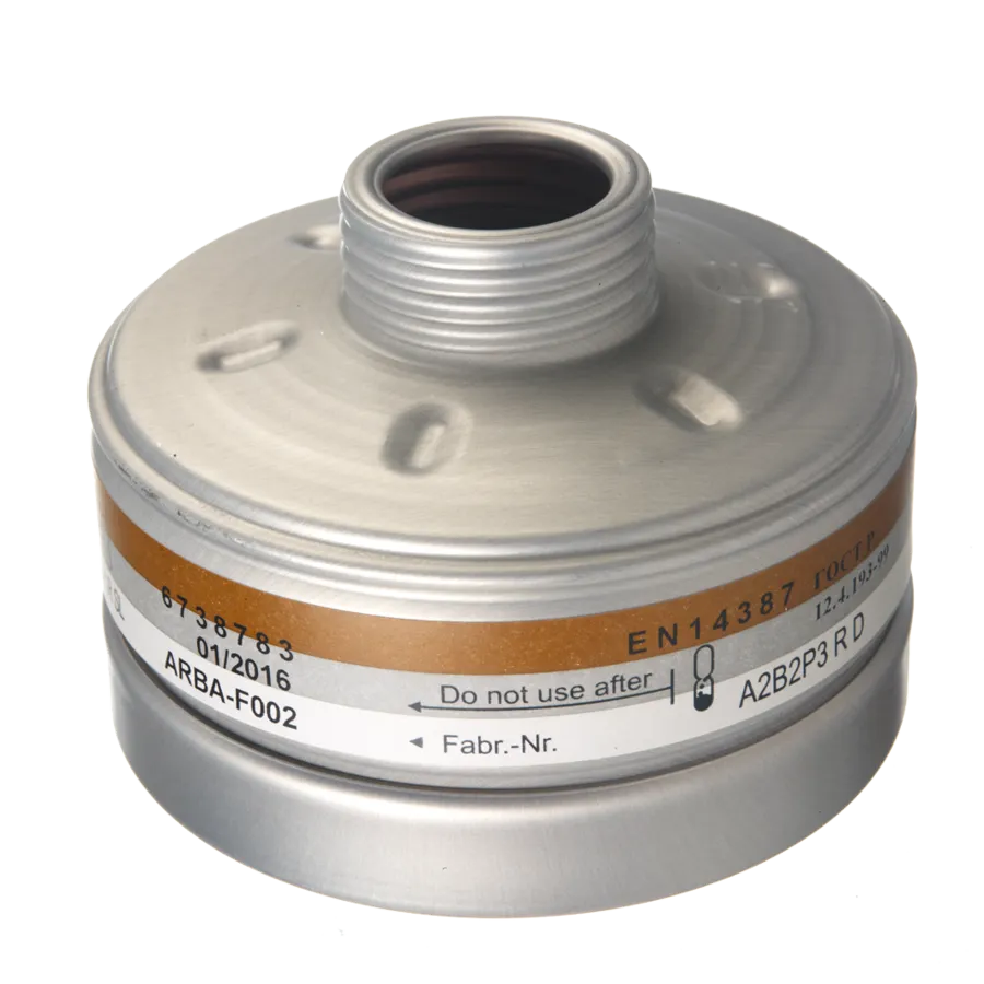 A2B2-P3 combinatiefilter RD40 voor gas, damp en deeltjes