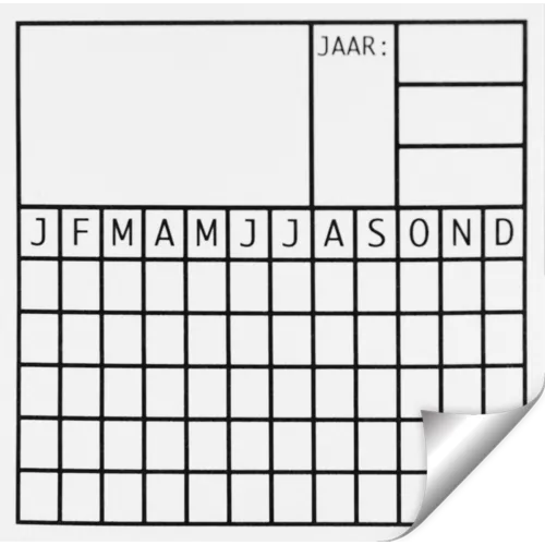 AllesTegenOngedierte.nl Datumsticker voor inspectiepunten