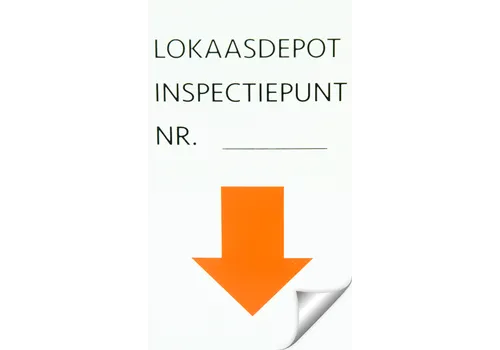 AllesTegenOngedierte.nl Inspectiepunt stickers