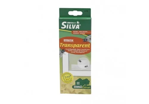 Silva Vliegenval voor raam transparant