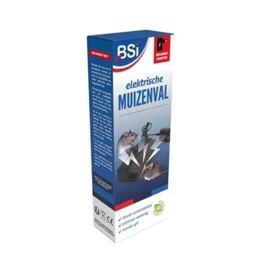 BSI Elektrische muizenval met adapter