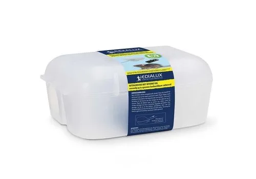 Edialux Transparante rattenlokdoos met interne val