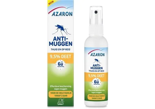 Azaron Anti-Muggen Spray 9,5% DEET 100 ml
