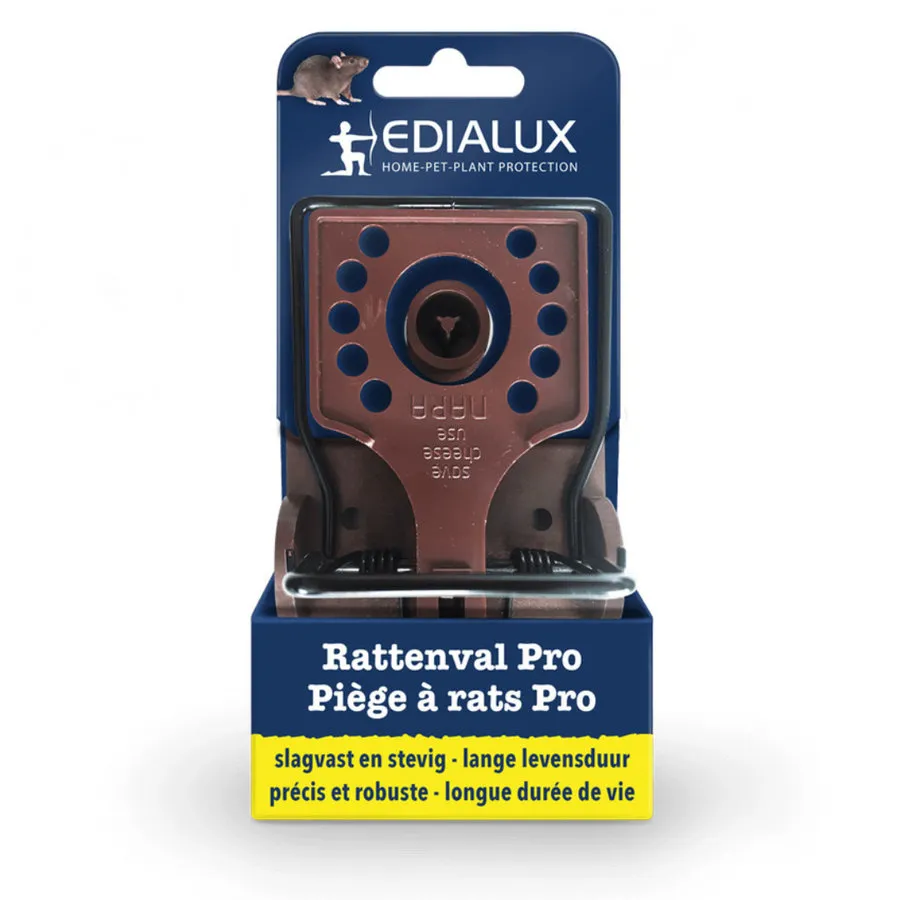 Rattenval Pro | slagvaste kunststof rattenklem | 1 stuk