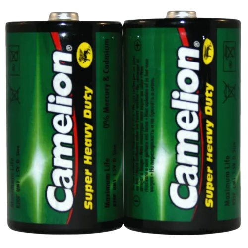 Camelion D batterij 1,5 V R20 2 stuks