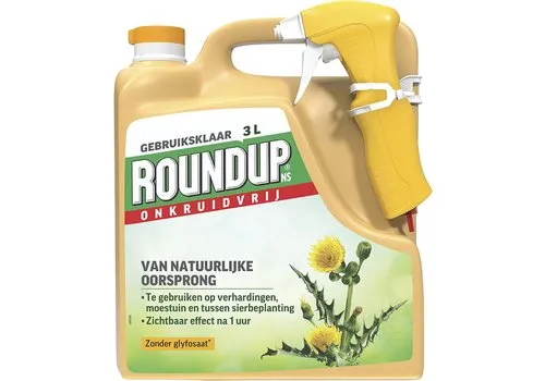 Roundup Natuurlijk Onkruidvrij Kant-en-Klaar 3 liter