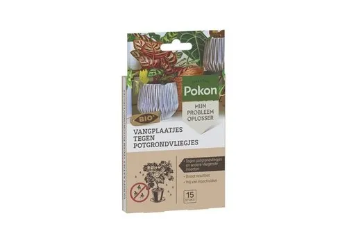 Pokon BIO Vangplaatjes tegen potgrondvliegjes