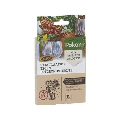 Pokon BIO Vangplaatjes tegen potgrondvliegjes